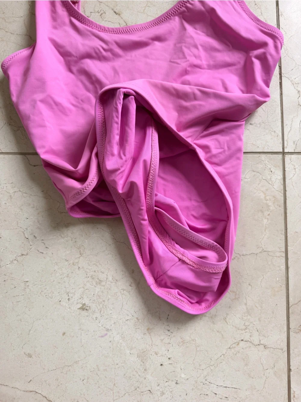 Skims Pink One-Piece Swimsuit